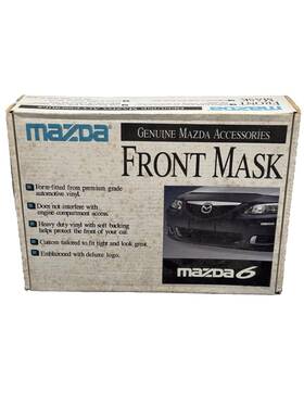 Mazda 0000-8g-h01 6 Oem Front Mask Hood Bumper Protector Genuine Accessory 03-05