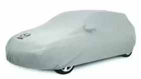 00008jl21 Mazda Oem New 2014-18 3 Hatchback 5 Door Gray Car Cover And Storage Bag