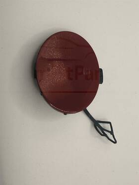 Mercedes 171-885-00-23 05-11 Slk350 R171 Rear Bumper Trim Tow Eye Cover Cap Red 1718850023