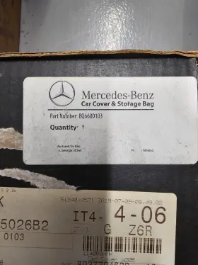 Bq6600103 Mercedes-benz W205 Sport Storm Car Cover