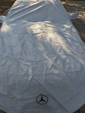 Mercedes-benz Cmb66068nh Sl Class R230 R231 Oem Block-it Car Cover Gray With Pouch