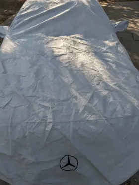 Cmb66068nh Mercedes-benz Sl Class R230 R231 Oem Block-it Car Cover Gray With Pouch