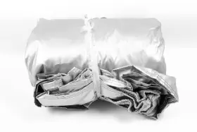 Wc-2201 Mercedes-benz Silver All Weather Car Cover New Genuine