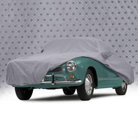 Mid America Motorworks 399107 1956-1974 Vw Ghia Car Cover 3 Layer Indoor Outdoor Gray Coupe Or Convertible