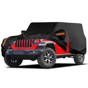 G0y38 Migaven Waterproof Car Cover For Jeep Wrangler 4 Door 2006-2025 Jk Jl Outdoor Waterpr