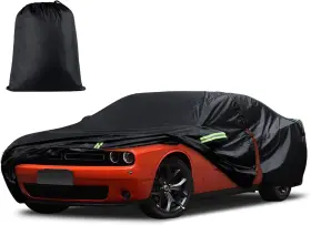Mgv2356 Migaven Car Cover Custom Fit For Dodge Challenger Black