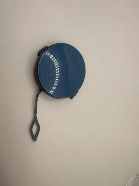 Mini 7260581 2011-15 Cooper R55 R56 Rear Bumper Tow Hook Cover Blue Oem Factory