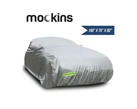 Mockins 819867022366 190 X 75 60 Inch Heavy Duty Sedan Cover - Grey