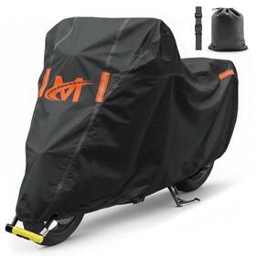 Mockins Ma-cv-hd-mtc-91x49x39-130 91 Inch X49 X39 Large Motorcycle Cover Heavy Duty Duallayer 250g Pvc So