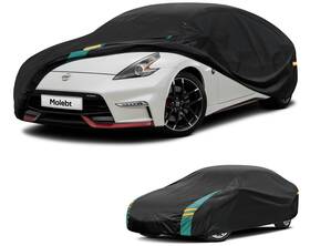 Molebt 190t-hlv-3m Coupe Car Cover Waterproof All Weather For Automobiles Universal Fit F