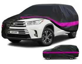 Ht-190t-hh-yxl-1 Molebt Suv Car Cover Waterproof All Weather Outdoor Full Exterior For Automob