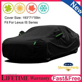 Monster-parts Apd03wb001xl For Lexus Is300 Is350 Full Car Cover Outdoor Waterproof All Weather Protection