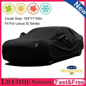 Apd03wb001xl Monster-parts For Lexus Is300 Is350 Full Car Cover Outdoor Waterproof All Weather Protection
