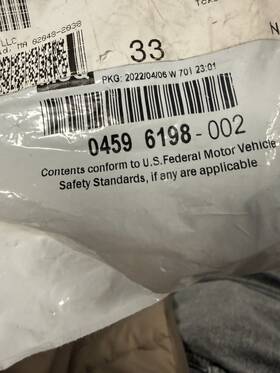 Mopar 4596198 New Cap