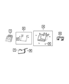 Mopar 7eu85tx7aa Close-out Cover