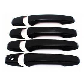 Motor-carparts Mt-dh189b For 11-19 Ford Explorer/11-14 Edge Black 4doors No Smt Key Door Handle Covers