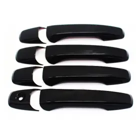 Mt-dh189b Motor-carparts For 11-19 Ford Explorer/11-14 Edge Black 4doors No Smt Key Door Handle Covers