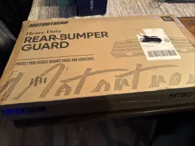 Mtbg-201 Motor Trend Heavy-duty Rear Bumper Guard - Easy Install For Cars Suvs