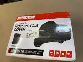 Mtmc-644-xl Motor Trend All Weather Motorcycle Cover For Bikes Scooters Cruisers Xl