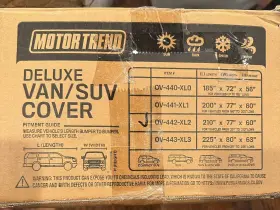 Ov-442-xl2 Motor Trend 4-layer 4-season Auto Van/suv Cover Part - New