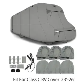 Aud114800d Munirater Waterproof Anti-uv Rv Cover 23ft-26ft Ft For Class C Motorhome Trailer Camper