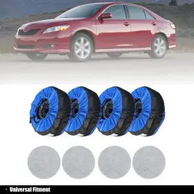 Rdb263817t Munirater 4pcs Tyre Cases And Bags Blue With Black Handle 600d Brand New Universal