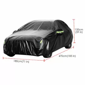 A52-17-3-all Neverland 4.4m-5.3m Car Cover Outdoor Scratch Rain Snow Uv Resistant All Weather Protector