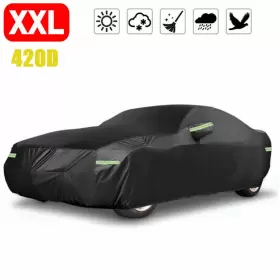 A52-17-3-xxl Neverland Waterproof Car Cover Outdoor Dust All Weather Protect Universal Fit 197-209 Inch