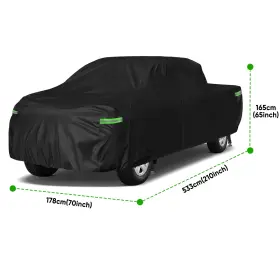 A52-21-b-p-all Neverland Pickup Truck Cover Waterproof All Weather Uv With Zipper For Chevrolet Silverado
