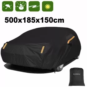 A52-22-3-xl Neverland Black Car Cover Outdoor Waterproof Sun Resistant Uv Protection For Cadillac Cts