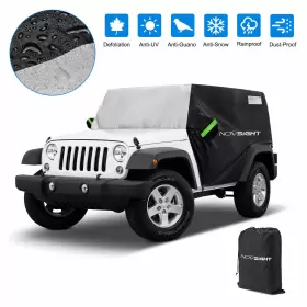 A52-34-w-2 Neverland 210d Cab Car Cover For Jeep Wrangler Jk Jl 2 Door Dust Uv Waterproof Protection