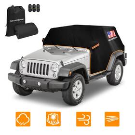 Neverland A52-39-w-2 Cab Cover For Jeep Wrangler 2 Door 2007-2025 Uv Protection Sun Scratch Resistant