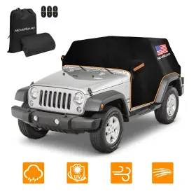 A52-39-w-2 Neverland Cab Cover For Jeep Wrangler 2 Door 2007-2025 Uv Protection Sun Scratch Resistant