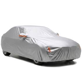 Neverland A52-73-3-l 183 Inch Car Cover Waterproof All Weather Protection Fits Sedan With Door Zipper