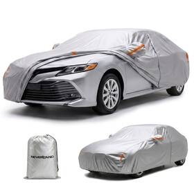Neverland A52-73-3-xl Xl Heavy Duty Car Cover Outdoor Rain Dust Snow Uv All Weather Protection 197inch