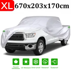Neva5221pxl Neverland 6.4m-6.6m Pickup Truck Car Cover Outdoor Waterproof Snow Dust Sun Protector Xl