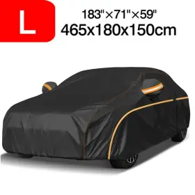 Neva52413l Neverland Car Cover Waterproof Outdoor Uv Snow Dust Resistant Black For Bmw 325i 328i