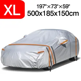 Neva52423xl Neverland Xl Full Car Cover Outdoor Waterproof All Weather Protection Anti-uv Dust