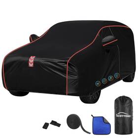 Ngwytong Hzxc123 Suv Car Cover All-around Fastening 60s Quick-install 4 Black