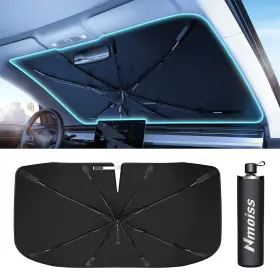 135-2026 Nmoiss Windshield Sun Shade Umbrella Vinyl Coating 53 L X 29 W Upgrade