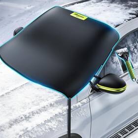 Nmoiss B-zx-25-med 3in1 Windshield Snow Cover And Ice Scraper Heavyduty Winter Protection