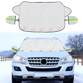Nuzeky 781840730318 Windshield Cover For Ice And Snow Car With 5 Layers