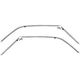 Oer 14322 Roof Rail Weatherstrip Channel And Retainer Set For 1968-1969