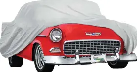 Mt8601fgr Oer Authorized Gray Softshield Cotton Flannel Car Cover 1955-1956 Bel Air 150 210 Chieftain