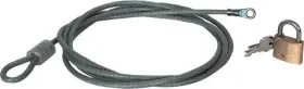 K4000 Oer Car Cover Lock And Cable Set With 116 Inch