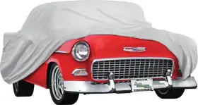 Mt8602fgr Oer 1955-56 Chevrolet 2 Door Grey Softshield Flannel Car Cover