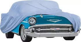 Mt8603a Oer 1957 Chevrolet 2 Door / 4 Except Wagons Diamond Blue Car Cover