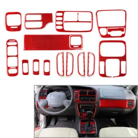 Oginodaisukeusa 420019173135 Interior Cover Trim Kits For Suzuki Grand Vitara Chevrolet Tracker Red Lhd