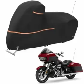 Jingpu93 Ovcrnibi Motorcycle Cover 600d Waterproof All-weather Outdoor Protection For To