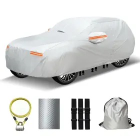 Oweeio-01 Oweeio 782846033380 30 Layers Suv Car Cover For Automobiles All Weather Waterproof Outdoo